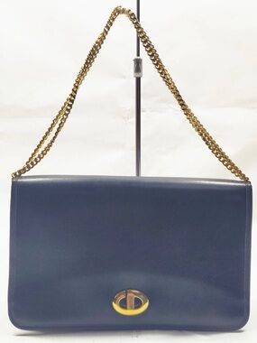 Vintage Dior navy blue small cross body